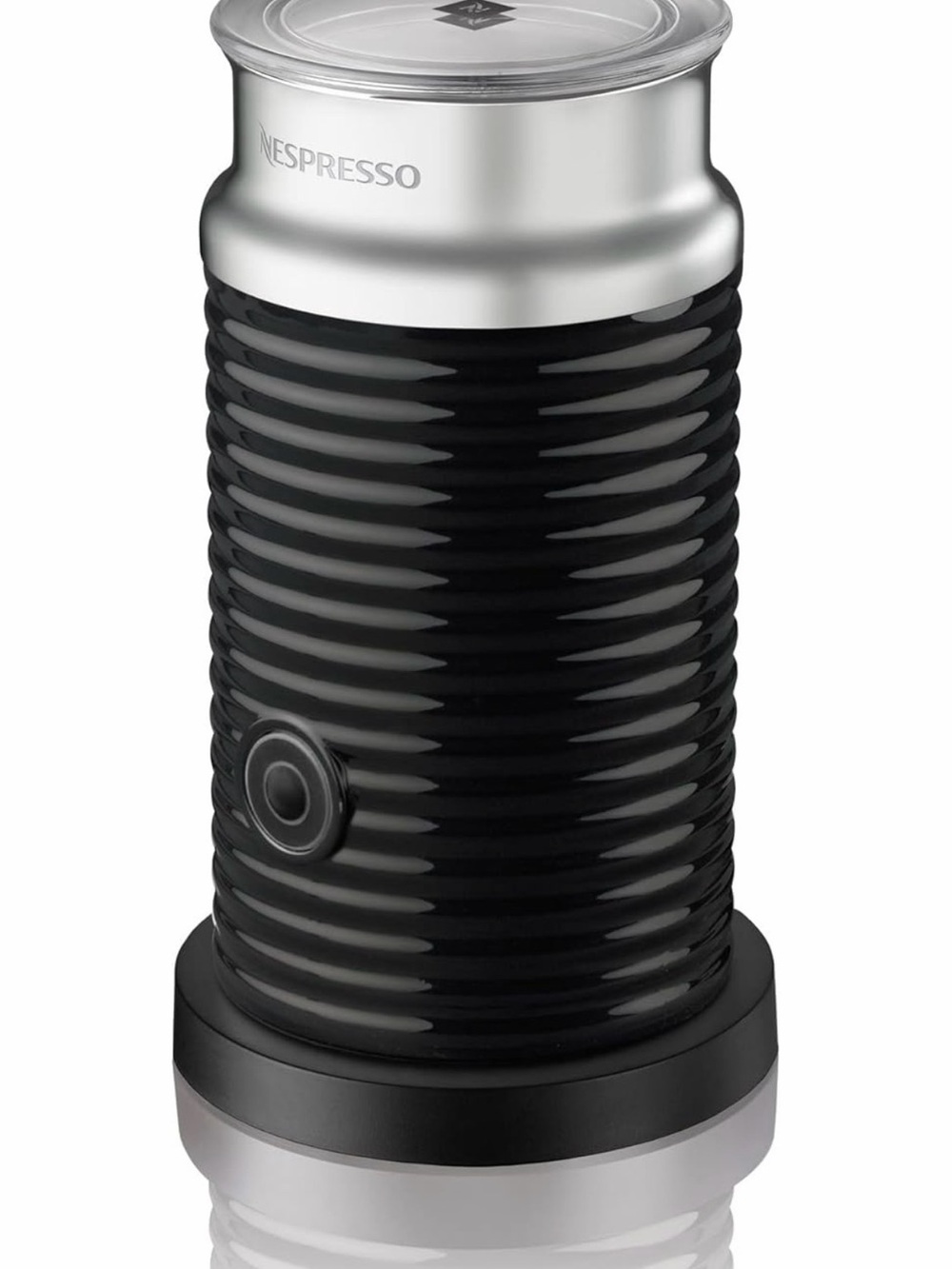 Nespresso Aeroccino 3 Milk Frother, Black, Steel (new in box)